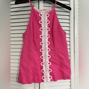 Lilly Pulitzer Pink tank top - Size 8